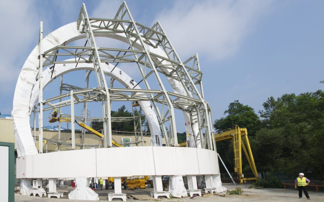 DOME STRUCTURE FOR THE ATST SOLAR TELESCOPE