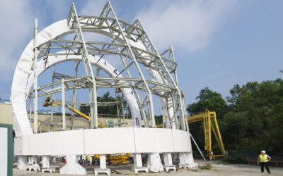 DOME STRUCTURE FOR THE ATST SOLAR TELESCOPE