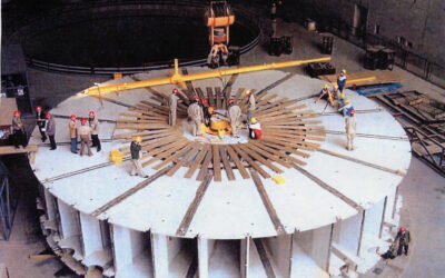 TURBINE ROTORS FOR THE 3 GORGES DAM IN CHINA