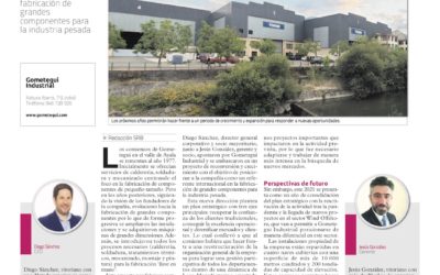 A relevant spanish newspaper writes about the growth of Gometegui